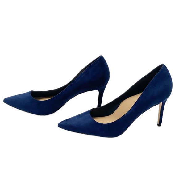 JustFab - NWOT, Khloy, Simple Stunning Blue Heal, Size 6.5 (EUR 37.5) - Picture 2 of 8